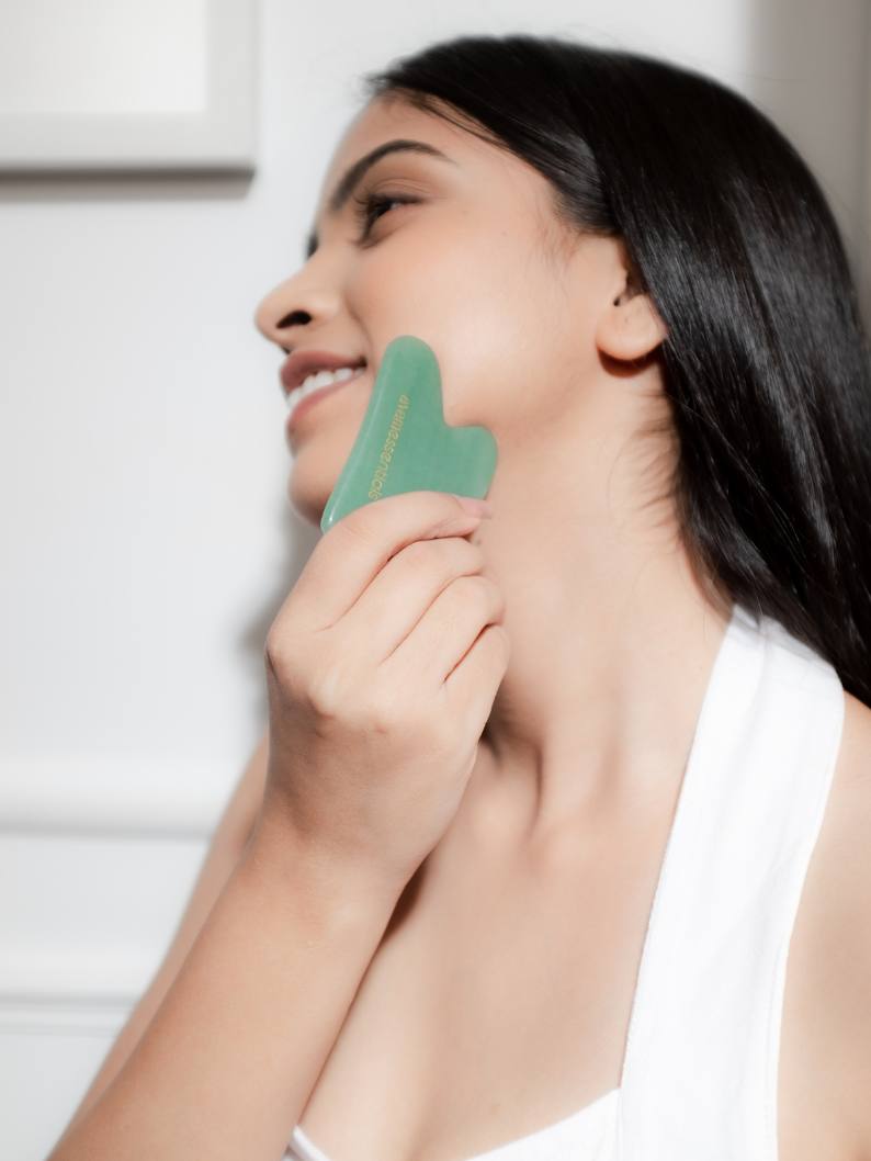 Jade Gua Sha For Face Lifting