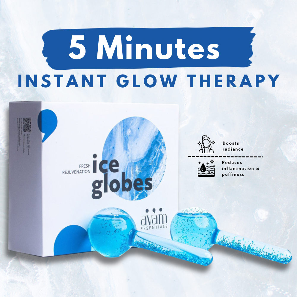Ice Globes: The 5-Minute Cryo-Facial for Instant Depuffing