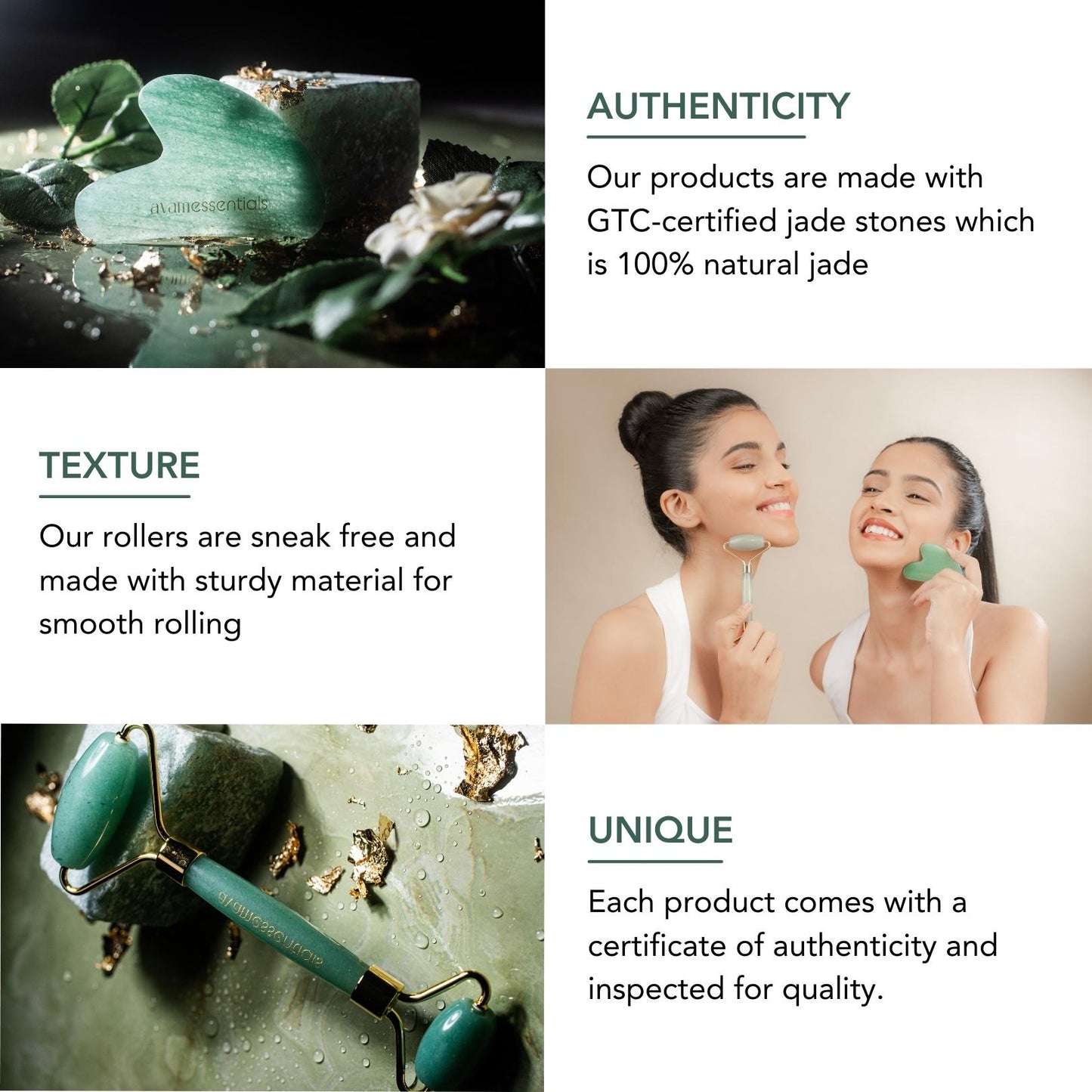 Jade Gua Sha For Face Lifting