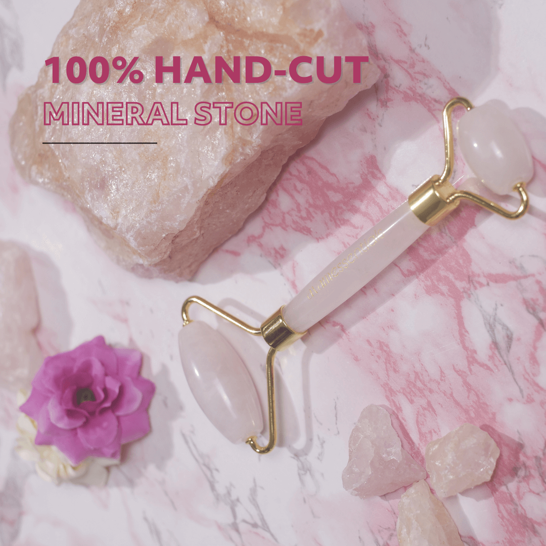 Rose Quartz Roller For Face