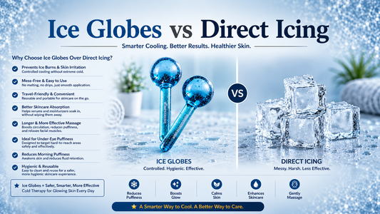 Ice Globes vs Ice Cubes: Why Ice Globes Are Better for Your Skin