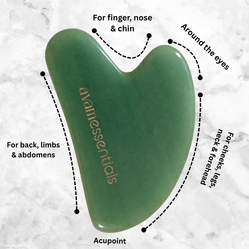 Jade Gua Sha For Face Lifting