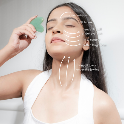Jade Gua Sha For Face Lifting