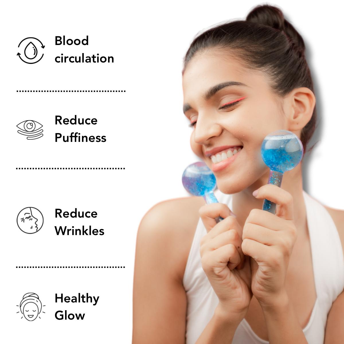 Ice Globes: The 5-Minute Cryo-Facial for Instant Depuffing
