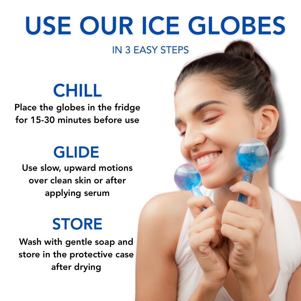 Ice Globes: The 5-Minute Cryo-Facial for Instant Depuffing